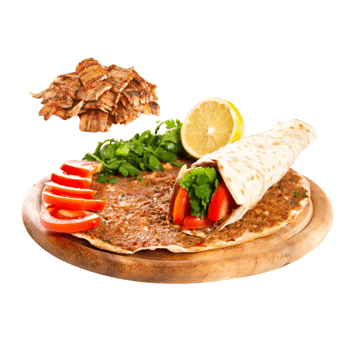Neu: Lahmacun mit Kebab