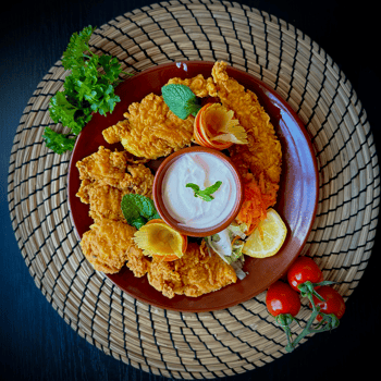 Crispy chicken bites