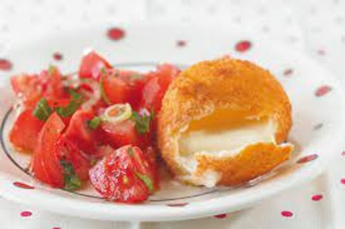 Gebacken Mozzarella Gebacken Mozzarella
