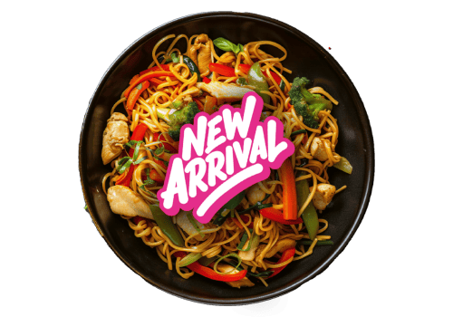 Geb. Nudeln mit Hänchen Vegan