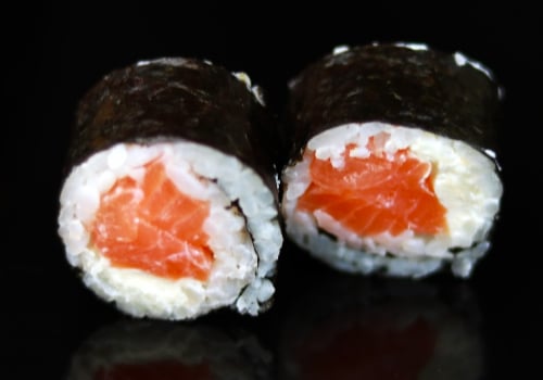 Lachs Maki mit Frischkäse