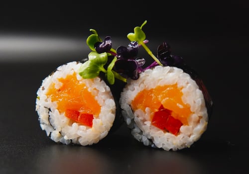 Lachs & Paprika Maki
