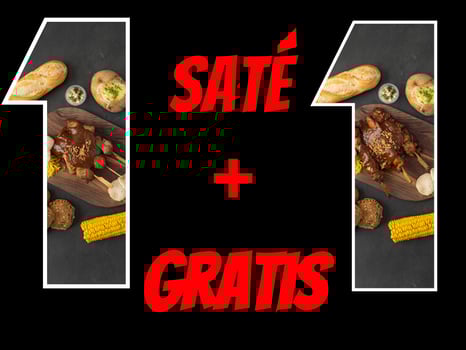 Kip/Haas Sate 1 + 1 Gratis