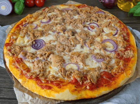 Pizza Thunfisch Pizza Thunfisch