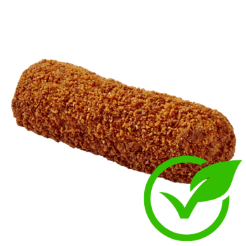 Veganistische draadjesvleeskroket