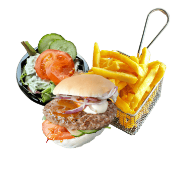 Hamburger speciaal menu