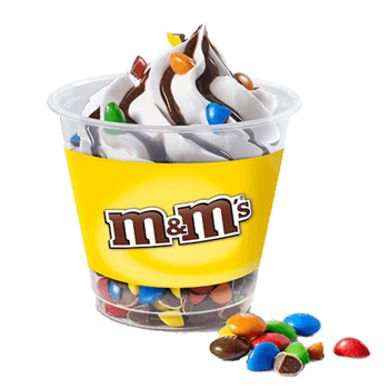 Sundae special M&M
