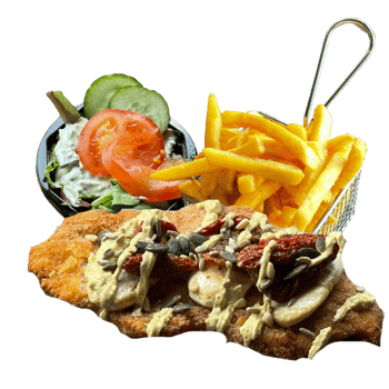 Italiaanse schnitzel menu Italiaanse schnitzel menu