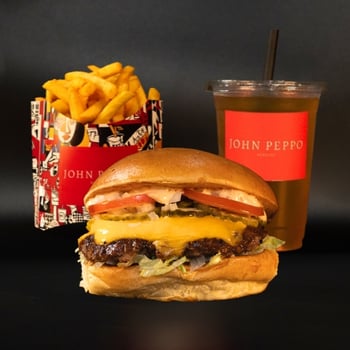 Johns Cheeseburger Menü Johns Cheeseburger Menü