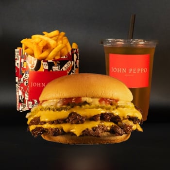 Regular Smash Cheeseburger Menü Regular Smash Cheeseburger Menü