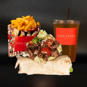 Steak Wrap Menü