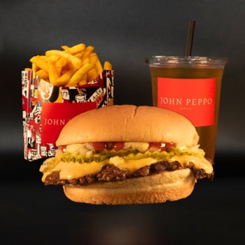 Small Smash Cheeseburger Menü 