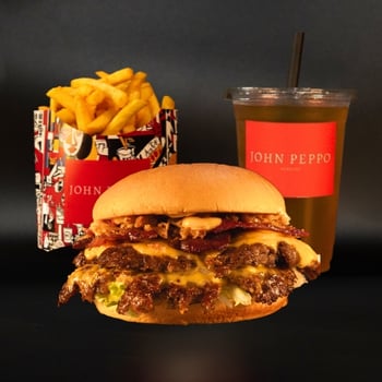 Smash BBQ Burger Menü