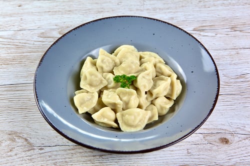Pelmeni mit Schwein- & Putenhackfüllung