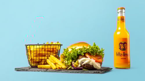 No-Meat- Burger Menü No-Meat- Burger Menü