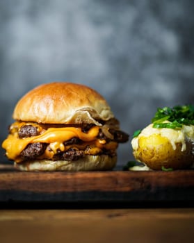 Smash Burger Menü