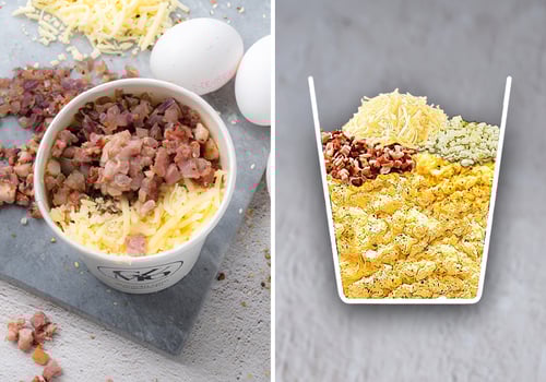 Bacon Cheese Scramble