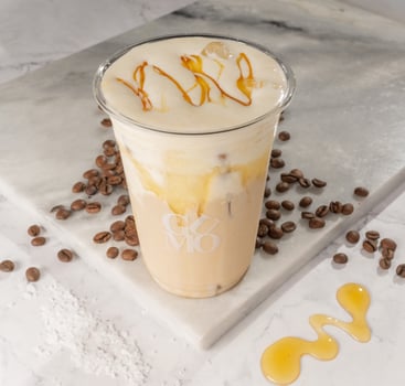 Iced Salted Maple Latte Iced Salted Maple Latte