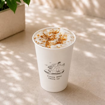 Biscoff Latte 12 Oz