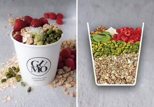 Baked Oats Pistachio Dream 