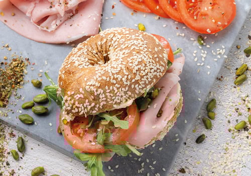 Bella Mortadella Bagel