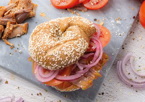Hot Turkey Bagel