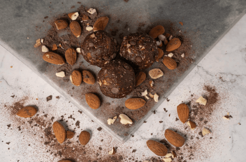 1 Almond Choc Chip Energy Ball 1 Almond Choc Chip Energy Ball