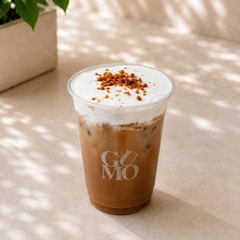 Iced Biscoff Cold Foam Latte 14 Oz