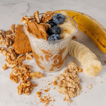 Chia Pudding -  Biscoff