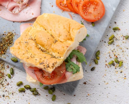 Bella Mortadella Focaccia