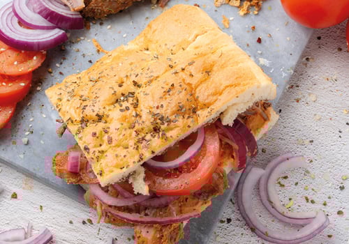 Hot Turkey Focaccia Hot Turkey Focaccia