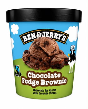 Ben & Jeryy's Chocolate Fudge Brownie