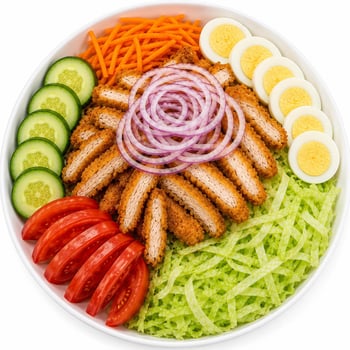 Crispy Chicken Salat