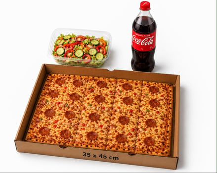 Familienpizza Menü