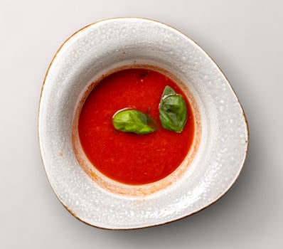 Hausgemachte Tomatensuppe