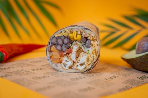 Veggie loco Tofu Burrito	