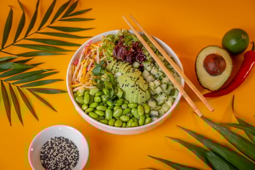 Avocado Frenzy Poké Bowl	