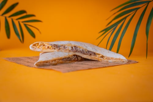Quesedilla met Barbacoa beef