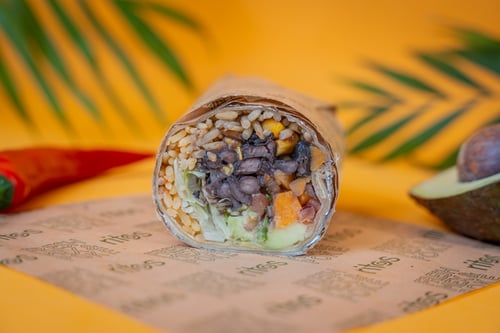 Veggie loco Avocado Burrito	