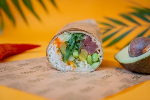 Ninja Tuna Fusion Burrito	