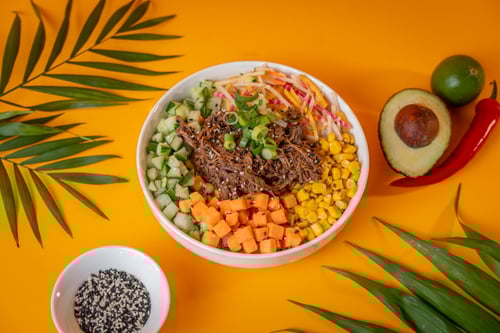 Beefy Salim Poké Bowl