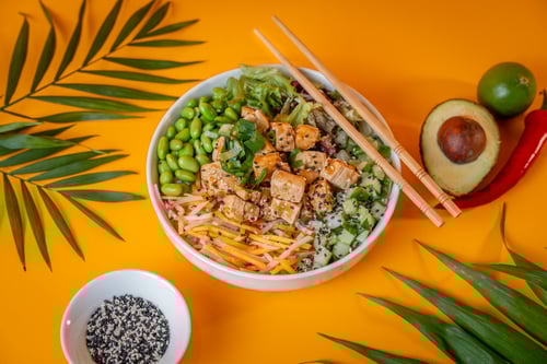 Mama Tofu Poké Bowl