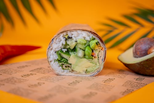 Avocado Frenzy Fusion Burrito