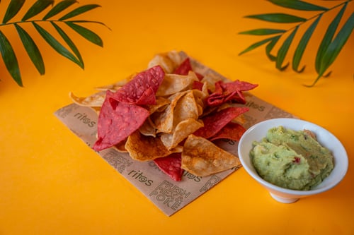 Ritos Nachos met Guacamole