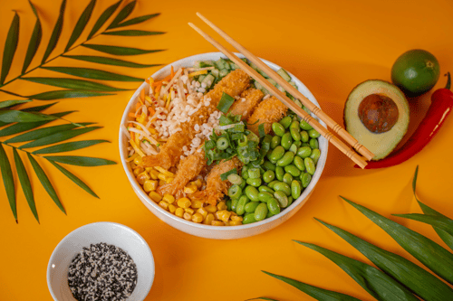 Crunchy Tao Poké Bowl