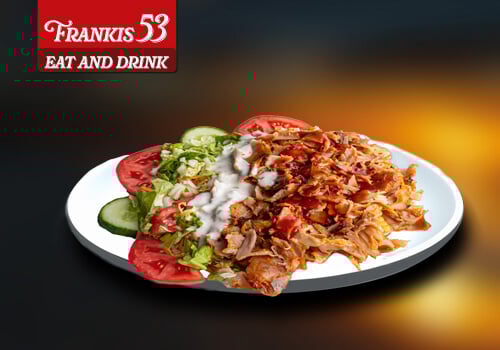 Dönerteller mit Salat