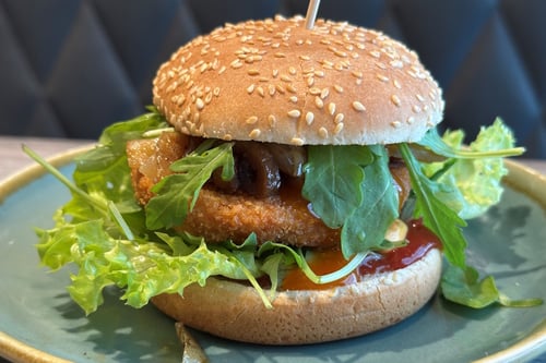 Chicken Burger Deluxe Chicken Burger Deluxe