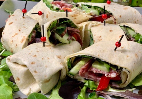 Wrap halbiert