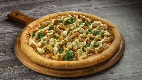 Pizza Veggie Chicken (vegetarisch) Pizza Veggie Chicken (vegetarisch)