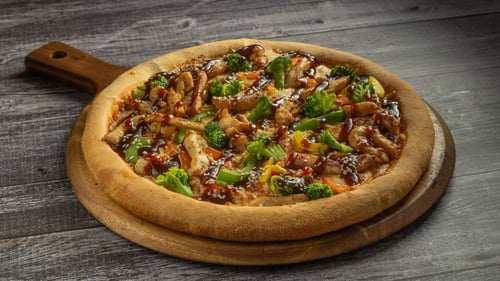 Pizza Teriyaki Chicken Pizza Teriyaki Chicken